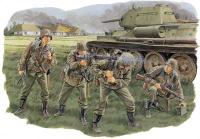 1/35 Солдаты Panzergrenadiers, Lah Division, Kursk 43 (Dragon, 6159)