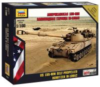 1/100 Американская 155-мм самоходная гаубица М-109А2 _7422_