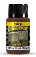 Эффект Brown Splash Mud _коричневые брызги грязи__ акрил_ 40мл_ _73805_