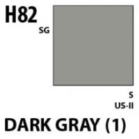 Краска акриловая Mr_Hobby Dark Gray _темно-серый__ полуглянцевая_ 10 мл _H82_
