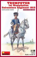 1/16 Фигура TRUMPETER 1st Westphalian Cuirassiers Regiment 1813 _MiniArt_ 16033_