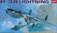 1/48 Самолет  P-38E/J/L _Academy_ 12282_