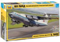 1/144 Рос_ военно-транспортный  самолет Ил-76МД _Звезда_ 7011_