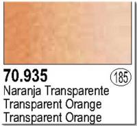 Краска Model Color, Transparent Orange, 17 мл (Vallejo, 70935)