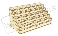 Модуль-органайзер для брашеров, для самост.сборки, 30х15х15мм (WINmodels, MWP-0010-40)