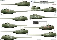 1/35 Танк Т-35/85_ выпуск завода _183_ Часть 2 _на 9 вариантов_ _Colibri_ 35030_