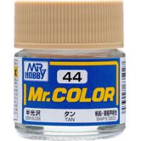 Краска акриловая Mr_Hobby Tan_ полуглянцевая_ 10 мл _C44_