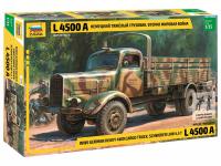 1/35 Немецкий тяжелый грузовик L4500A _Звезда_ 3596_