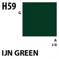 Краска акриловая Mr.Hobby IJN Green (японский зеленый), глянцевая, 10 мл (H59)