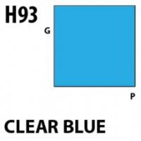 Краска акриловая Mr.Hobby Clear Blue (прозрачный синий), глянцевая, 10 мл (H93)