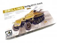 1/35 Нем. ПВО Sd.Kfz. 251/21 Ausf.D Drilling (AFV, 35082)