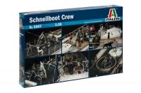 1/35 Немецкий экипаж Schnellboot, 10 фигур (Italeri, 5607)