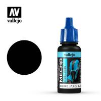 Краска Pure Black (насыщенный черный), акрил, 17мл (Vallejo, 69042)