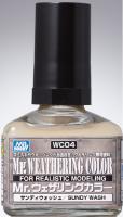 Смывка Mr. Weathering Color, песочная, 40 мл (wco4)