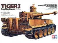 1/35 Танк Tiger I ранняя версия с одной фигурой (Tamiya, 35227)