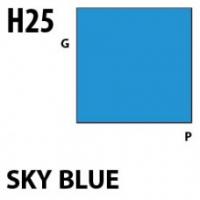 Краска акриловая Mr.Hobby Sky Blue (небесно-серый), глянцевая, 10 мл (H25)