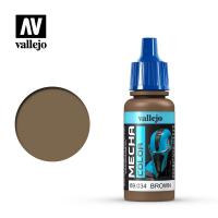 Краска Brown _коричневая__ акрил_ 17мл _Vallejo_ 69034_