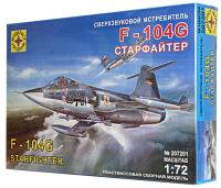 1/72 Сверхзвуковой истребитель F-104G _Старфайтер_ _207201_