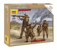 1/72 Британская пехота _Звезда_ 6166_