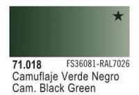Краска Black Green (черно-зеленый), акрил, 17 мл (71018)