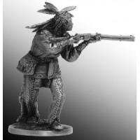 Индеец с ружьем _EkCastings_ ww-13_