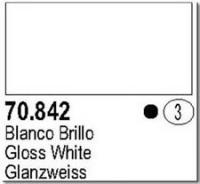 Краска Vallejo Gloss White, 17 мл. (70842)