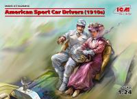 1/24 Фигуры_ Американские автоспортсмены _1910-е г__ _ICM_ 24014_