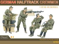 1/35 Фигуры  German Halftrack Crewmen (Dragon, 6193)