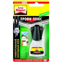 Клей Супер Момент Профи плюс с кисточкой 5 гр. (212111)