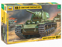 1/35 Советский танк _КВ-1_ _Звезда_ 3539_