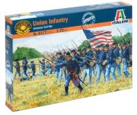 1/72 Фигуры Union Infantry_ 50 фигур _Italeri_ 6177_