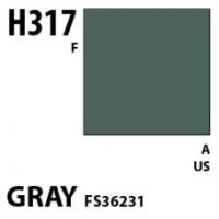 Краска акриловая Mr_Hobby Gray FS36231 _серый__ матовая_ 10 мл _H317_
