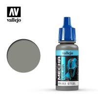 Краска-металлик Steel _сталь__ акрил_ 17мл _Vallejo_ 69063_
