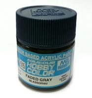 Краска акриловая Mr_Hobby Faded Gray _Blassgrau_ _выцветшая серая__ матовая_ 10 мл _H515_