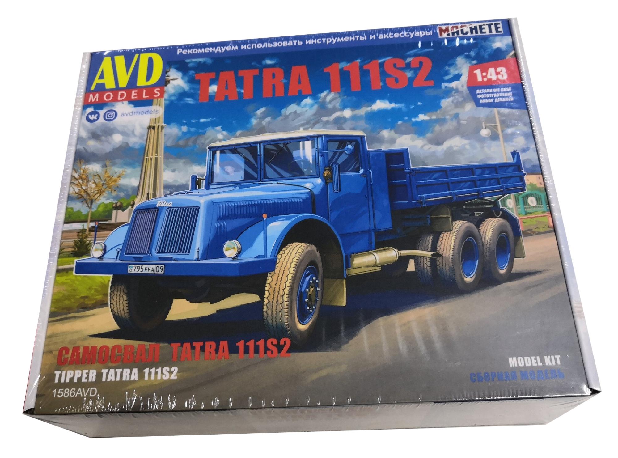 1/43 Самосвал Tatra 111S2 (AVD, 1586) - МурманХобби