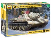 1/35 Советский истребитель танков СУ-122 _Звезда_ 3691_