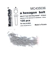 Шестигранный болт_ 120шт__ шляпка 0_9мм_ диам_посад_отв_ 0_6мм _MC435036_