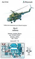 1/72 Ми-8 кабина (Hobby Boss, АРК) (Микродизайн, 072249)