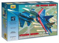 1/72 Самолет _Су-27УБ_ _Русские витязи_ _7277_