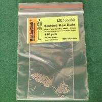 Slotted Hex Nuts_ 180шт__ шляпка 0_5мм_ диам_посад_отв_ 0_4мм _MC435080_
