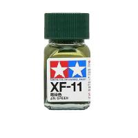 XF-11 J_N_Green _Яп_морская зеленая__ эмаль_ матовая_ 10мл _Tamiya_ 80311_