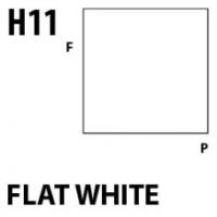 Краска акриловая Mr_Hobby Flat White _белый__ матовая_ 10 мл _H11_