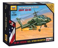1/144 Американский вертолёт Апач _Звезда_ 7408_