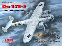 1/72 Нем_ бомбардировщик Do 17Z-2 _ICM_ 72304_
