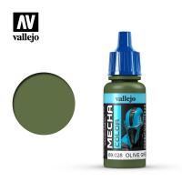 Краска Olive Green (оливковый зеленый), акрил, 17мл (Vallejo,69028)
