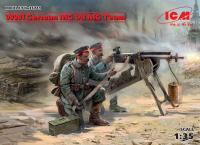 1/35 Фигуры_ Германский пулеметный расчет І МВ _ICM_ 35711_
