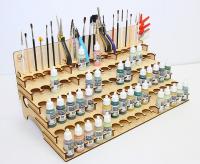 Органайзер под краску 26 мм_ с отверстиями под кисточки _WINmodels_ ORG-26-01_