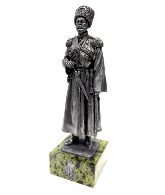 Император Николай II_ в подарочной деревянной коробочке _EkCastings_ 120met-01_