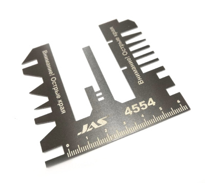 Зажим для работы с фототравлением 75 х 75 мм _JAS_ 4554_