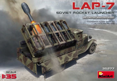 1/35 Автомобиль  LAP-7 SOVIET ROCKET LAUNCHER _MiniArt_ 35277_